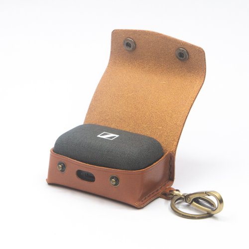 HarLex 手工皮革設計 可刻名Sennheiser MOMENTUM True Wireless 4代 耳機專屬保護皮套
