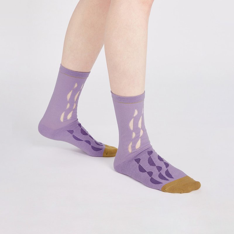 Petalonia binghamiae 1:1 socks - ถุงเท้า - วัสดุอื่นๆ สีดำ