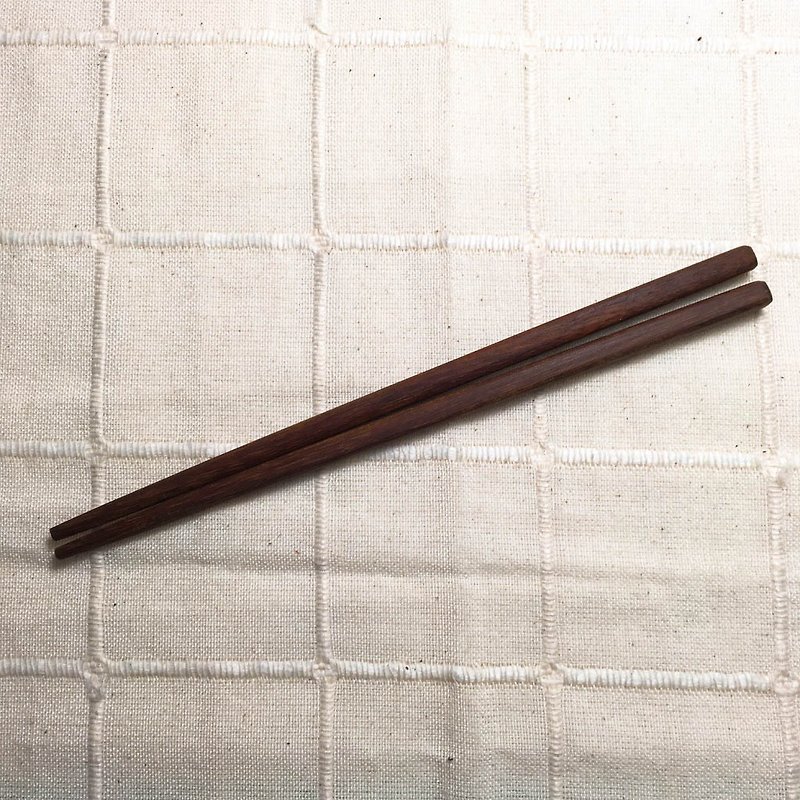Desktop retro handmade wooden chopsticks-take-out size - Chopsticks - Wood Brown