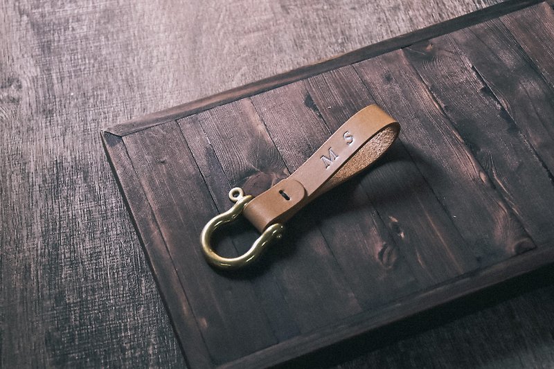 Leather Key Rings  - Buttero - Keychains - Genuine Leather Multicolor