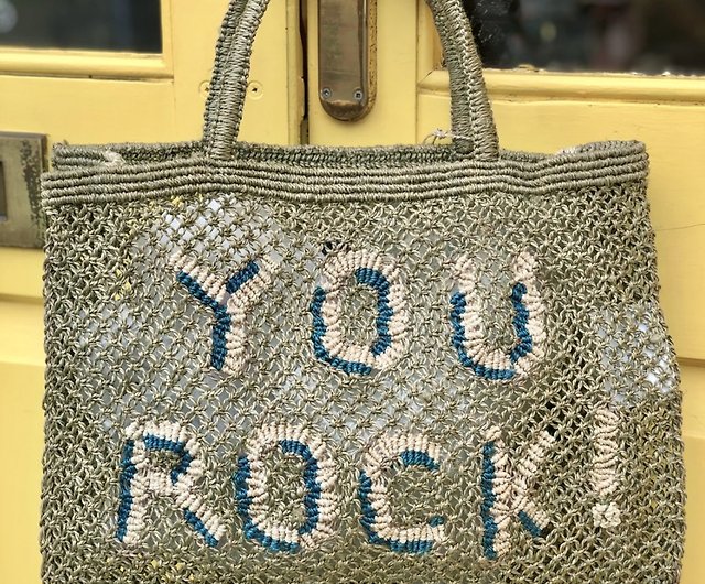 The Jacksons Jute Tote -Various Styles You Rock