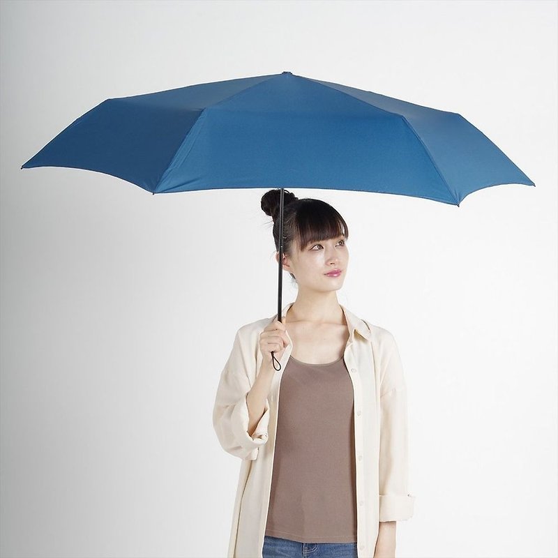 【7折清倉優惠】Nifty Colors -日本 Mini60 碳輕量迷你摺疊雨傘 - 雨傘/雨衣 - 防水材質 黑色