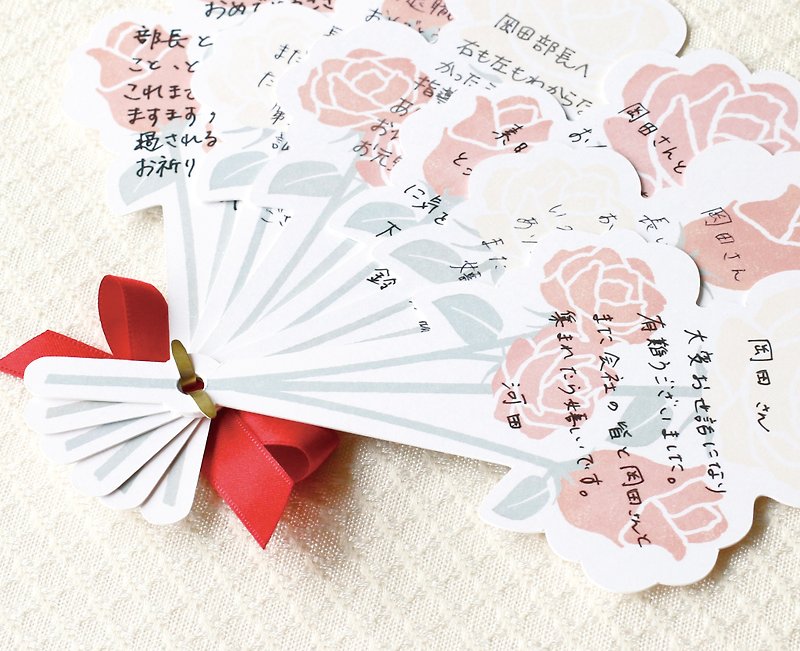 #Mother’s Day Card [LABCLIP] Message card bouquet series of commemorative message cards - การ์ด/โปสการ์ด - กระดาษ หลากหลายสี