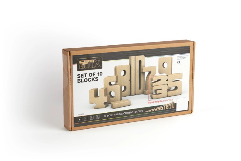 Sumblox - Montessori Number Block Refill Set/Puzzle Toy - บอร์ดเกม - ไม้ 