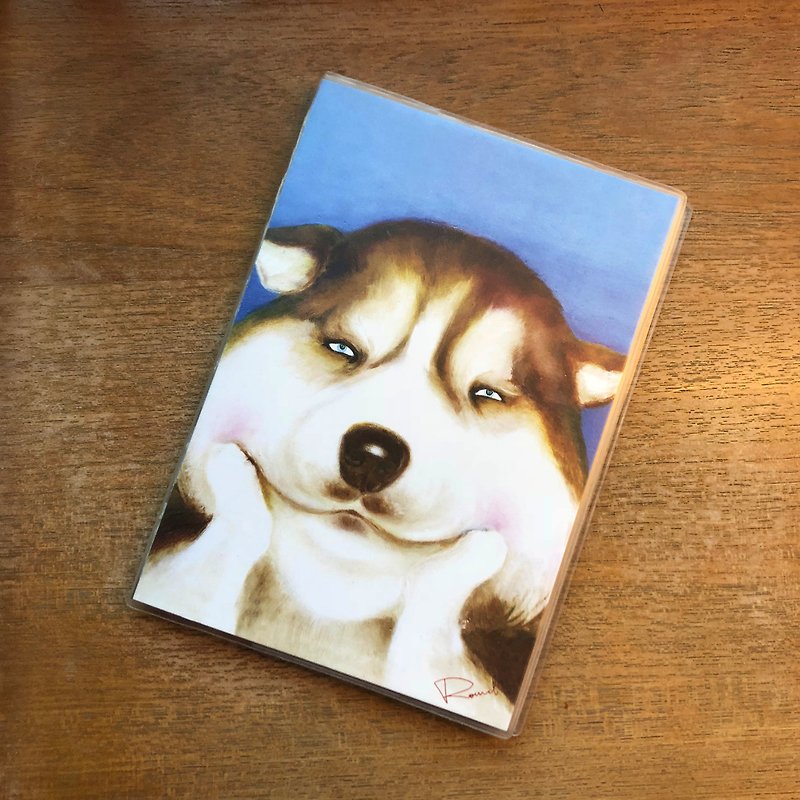【Smile animal series – Husky】Notebook - Notebooks & Journals - Paper 