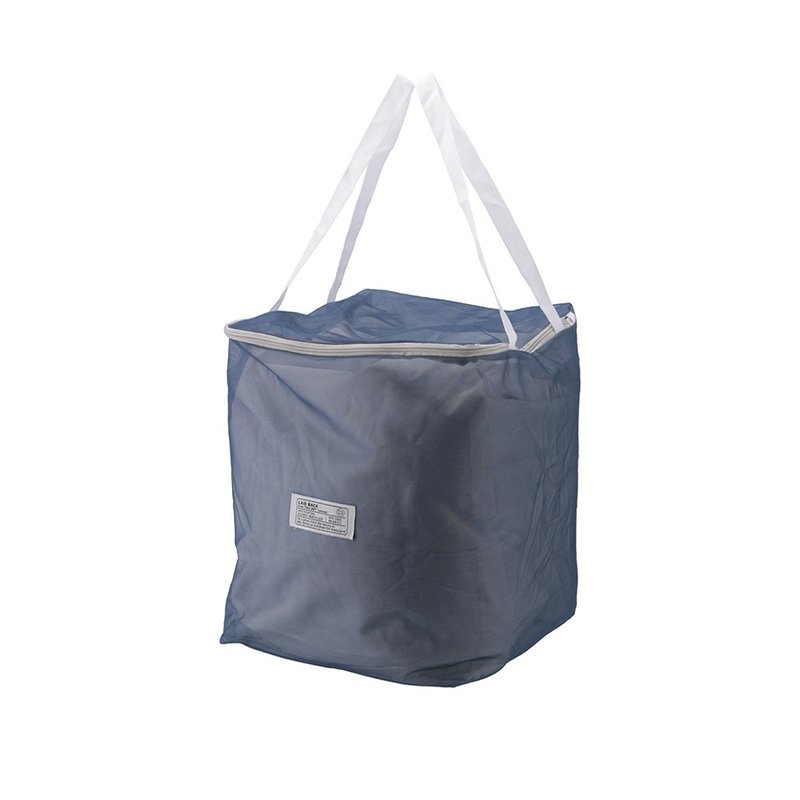 Japan's FUJI BOEKI LAID BACK portable enlarged luggage and laundry storage bag - กระเป๋าเครื่องสำอาง - เส้นใยสังเคราะห์ สีน้ำเงิน