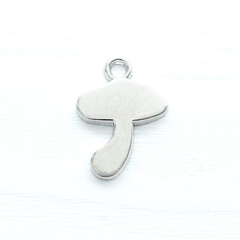 Plus purchase-innocent mushroom-custom lettering anti-lost pet tag - Collars & Leashes - Other Metals Silver