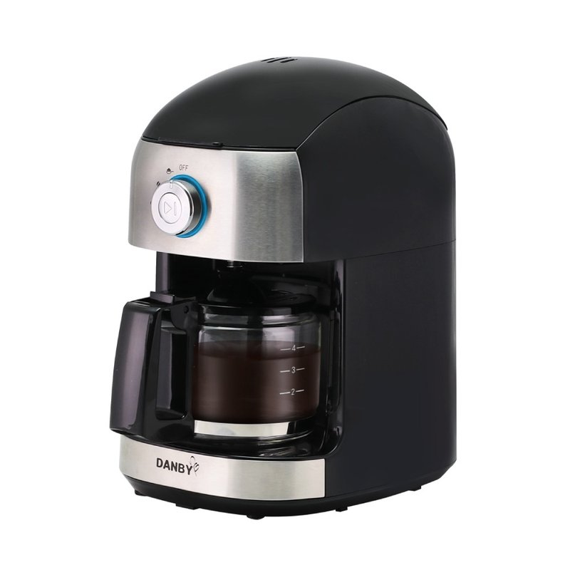 DANBY Automatic Grinding Coffee Machine - Kitchen Appliances - Plastic Black