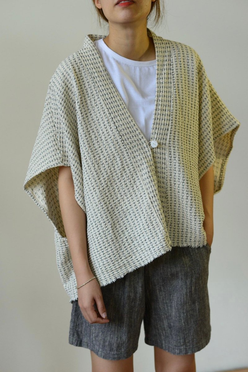 Soft Cotton Jacket - 女上衣/長袖上衣 - 棉．麻 