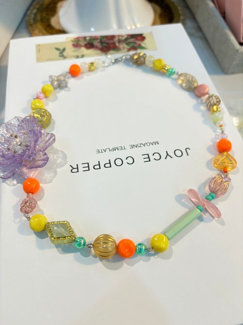 リョウコ　ハンドメイド ビーズネックレス ハンドメイドのストリートファッションビーズネックレス6