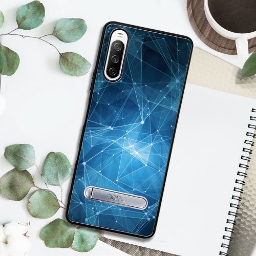 apbs 雅品仕 水晶彩鑽手機殼 Sony Xperia 10 IV 減震立架手機殼-科技-量子