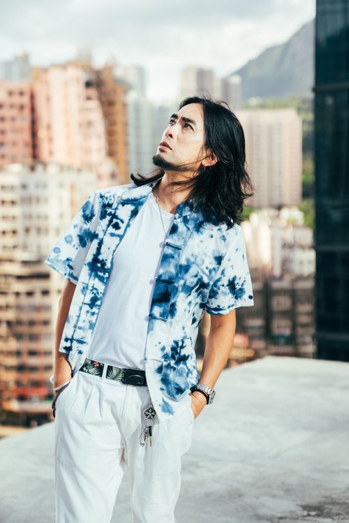 Physiojam 唐服 水墨外套 彩虹水墨Tie Dyed & Ice dye Tang Suit