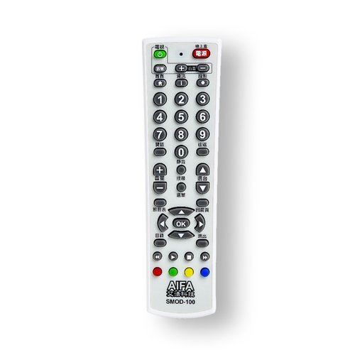 AIFA艾法科技｜臺灣原生的智慧家庭品牌 電視機上盒萬用遙控器 SMOD100【AIFA艾法科技】