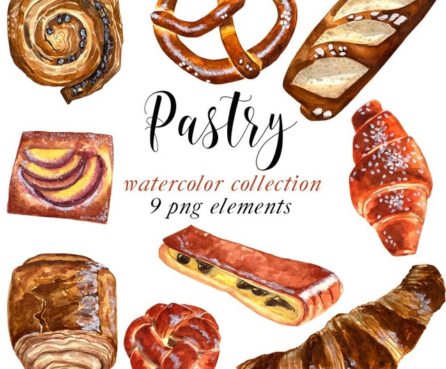 breakfast pastry clipart