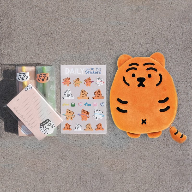 【Pinkoi 獨家組合】躺肥虎 辦公文具組 - 其他 - 其他材質 