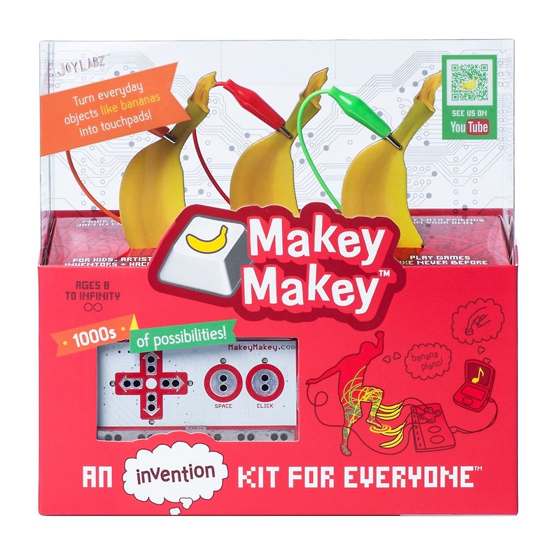 /MakeyMakey/ Invention Toolbox Gorgeous Hardcover Edition - อื่นๆ - โลหะ สีแดง