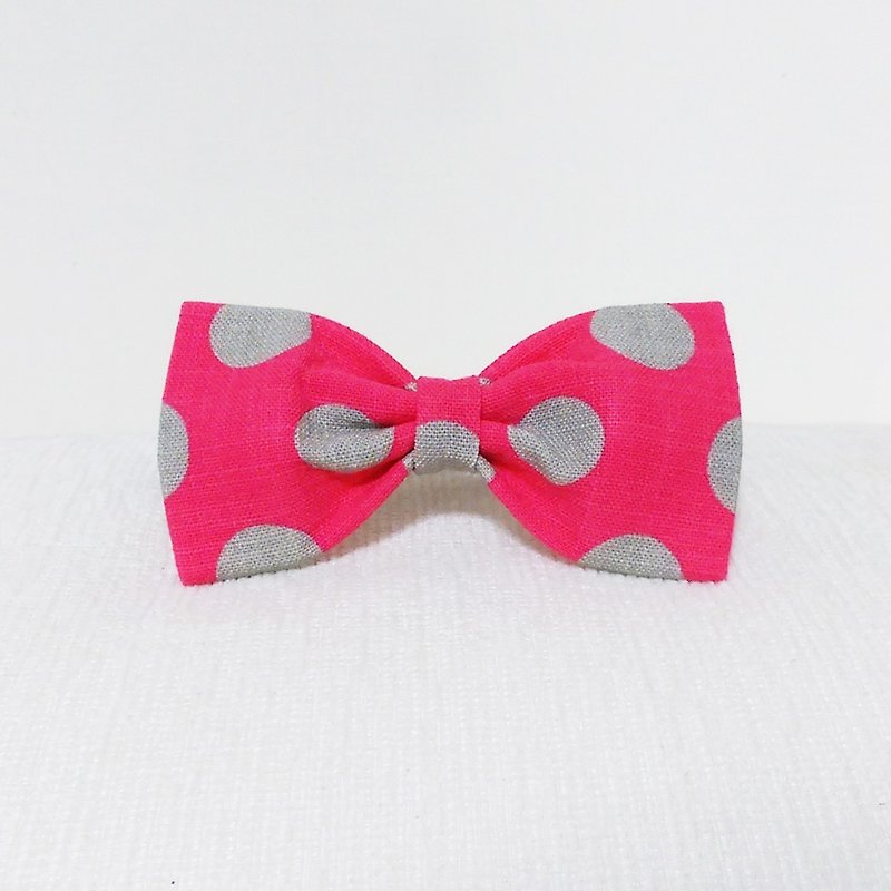 Ella Wang Design Bowtie Pet Bowtie Bowtie Cat and Dog Water Jade Point - Collars & Leashes - Cotton & Hemp Red