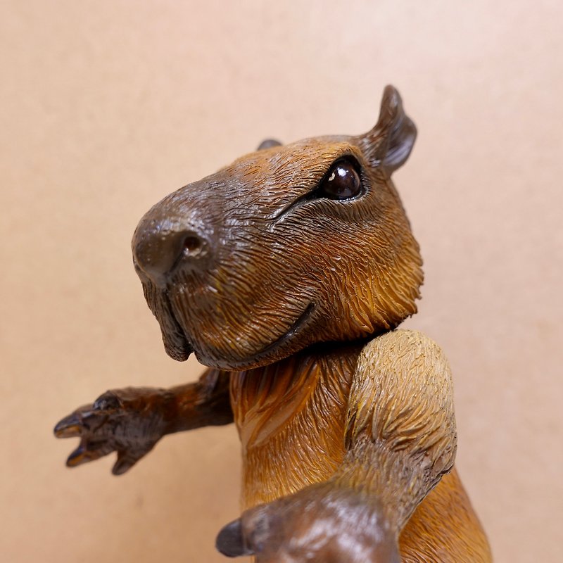 [Capybara] Movable Joint Doll - ตุ๊กตา - เรซิน สีกากี
