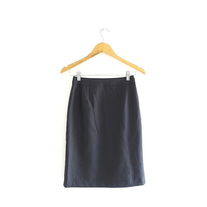 │Slowly│Intellectual Black-Vintage Dress│vintage.Retro.Art - Skirts - Polyester Black