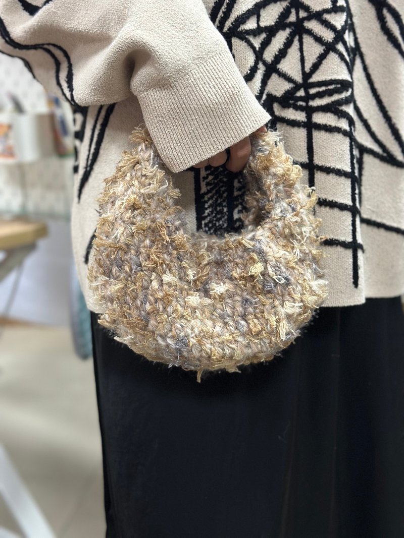 fufugarden手作成品冬天小包包-小手提包-多種顏色可選 - 手袋/手提包 - 羊毛 