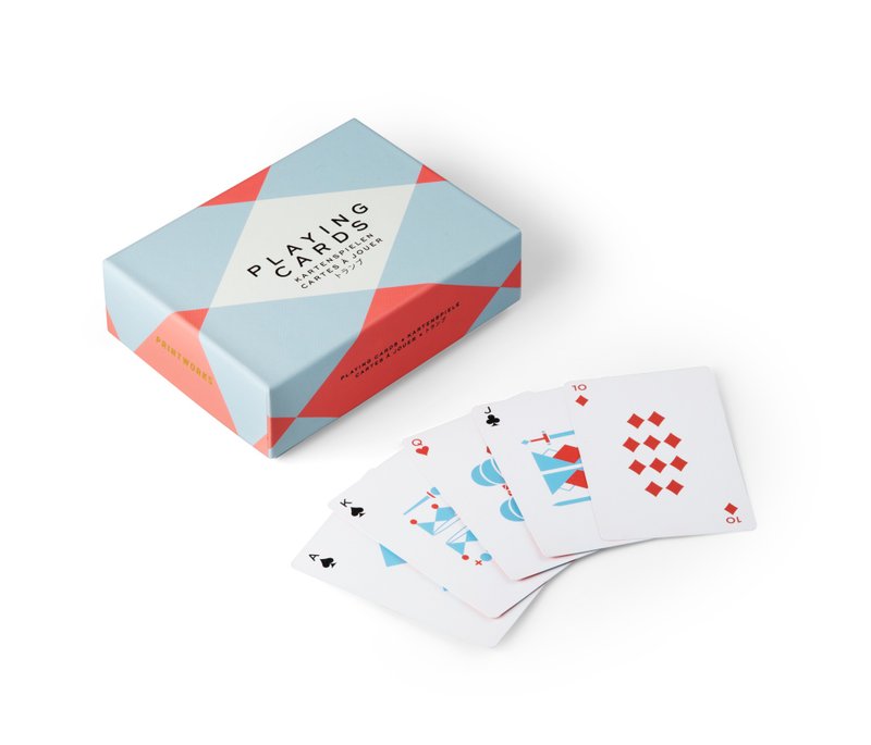 PRINTWORKS NEW PLAY - DOUBLE PLAYING CARDS - Board Games & Toys - Other Materials 