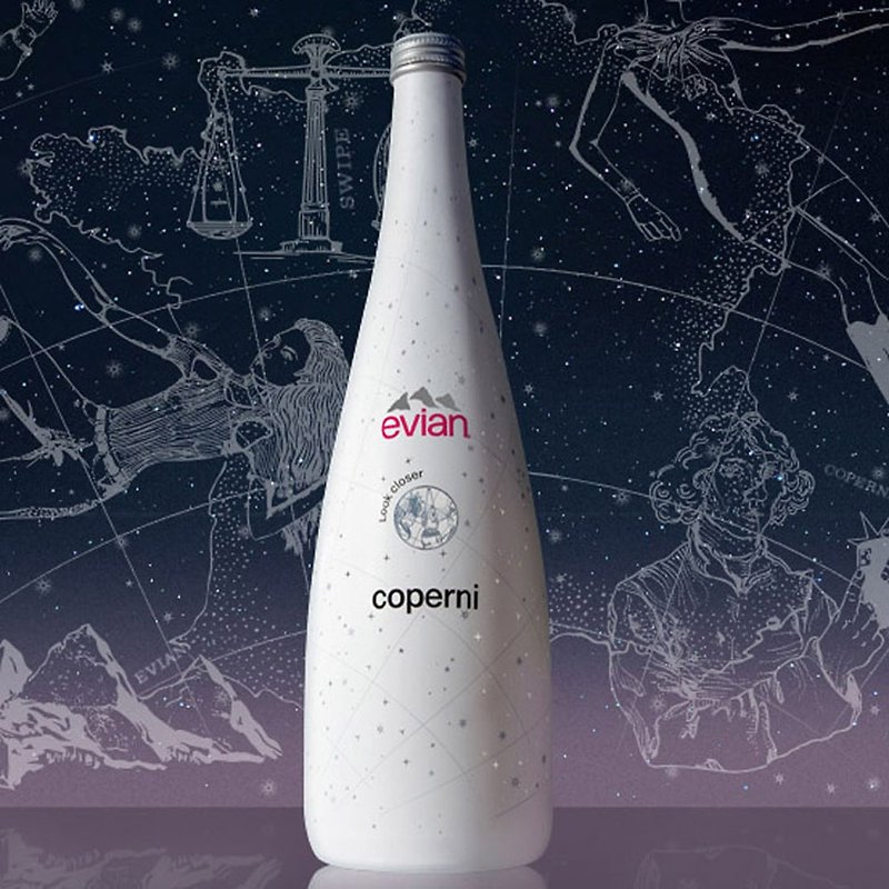 [Preferred Gift] French evian 2024 evian x Coperni limited edition commemorative bottle - อาหารเสริมและผลิตภัณฑ์สุขภาพ - วัสดุอื่นๆ 