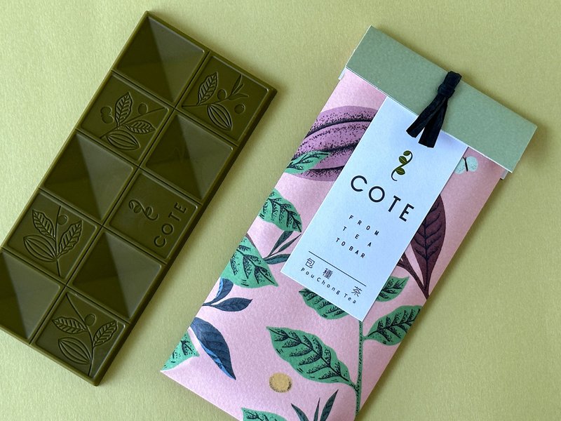 【COTE Tea Chocolate】Taiwanese tea to eat_Pinglin Baozhong tea_ICA award-winning work - ช็อกโกแลต - อาหารสด 