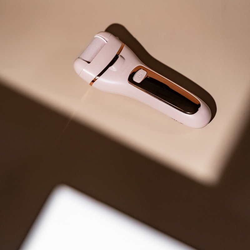 可客製禮物 奧本電動磨腳皮機 053 磨頭x3 全防水 聖誕禮物 - 護手霜/手足保養 - 防水材質 粉紅色