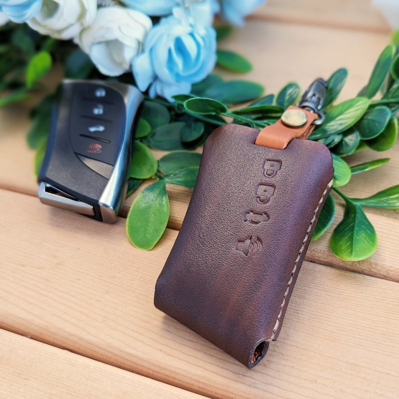 car key holder - ที่ห้อยกุญแจ - หนังแท้ หลากหลายสี