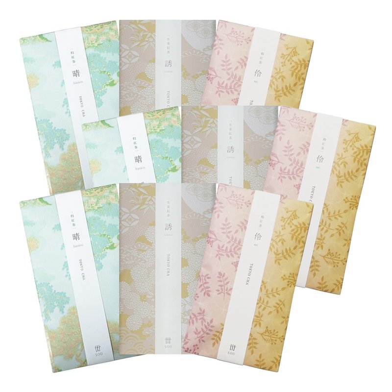 【TOKYO CHA 東京茶丗SOU 9 包入茶包套組】贈-okuru- - 茶葉/茶包 - 其他材質 