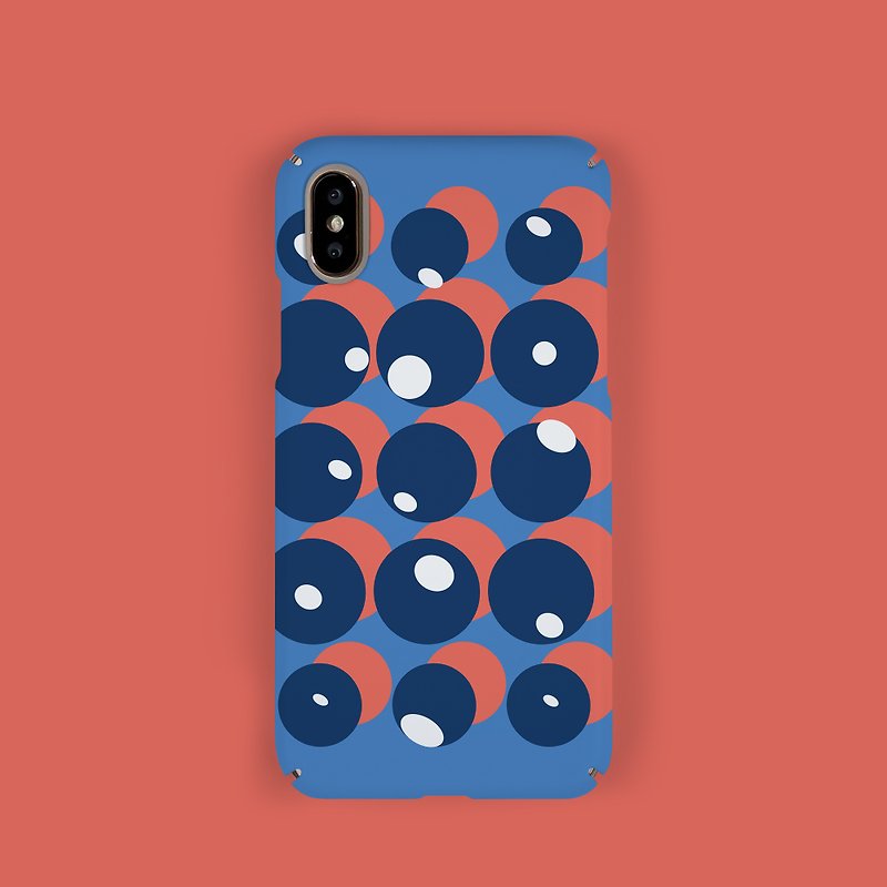 Fish egg - blue - Phone Case - 手機殼/手機套 - 塑膠 多色