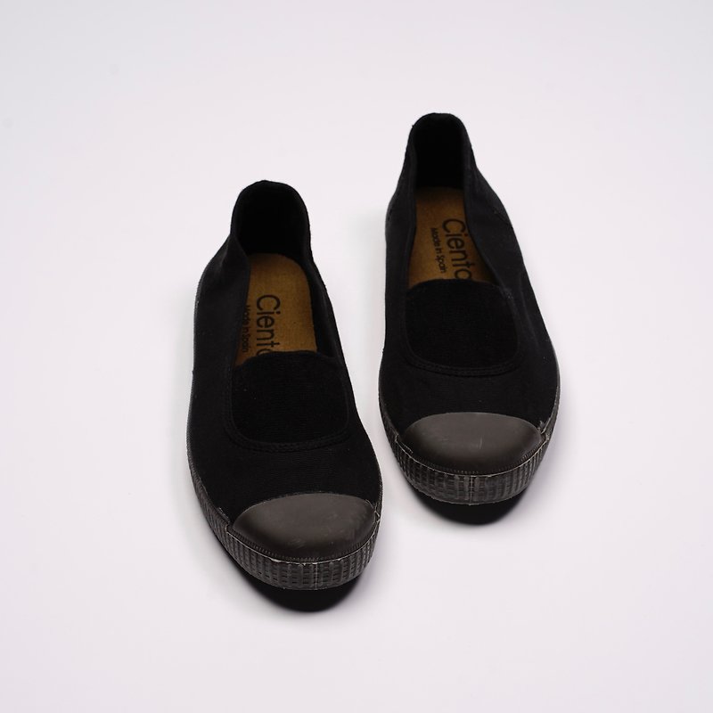 CIENTA Canvas Shoes U75997 01 - รองเท้าลำลองผู้หญิง - ผ้าฝ้าย/ผ้าลินิน สีดำ