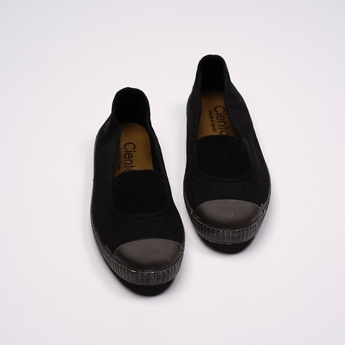 CIENTA 西班牙帆布鞋 西班牙帆布鞋 CIENTA U75997 01 黑色 黑底 經典布料 大人