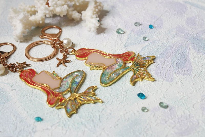 [Keyring/Charm] Ocean Series - Mermaid Keyring - Fresh - ที่ห้อยกุญแจ - เรซิน หลากหลายสี