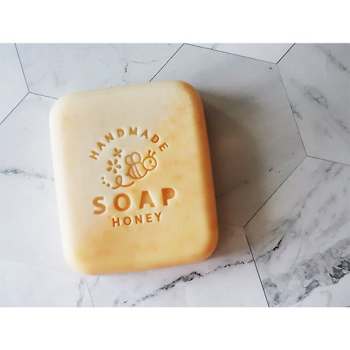 加菲風格皂章 【皂章A81】小蜜蜂 蜂蜜 HONEY 可愛皂章 ソープスタンプ
