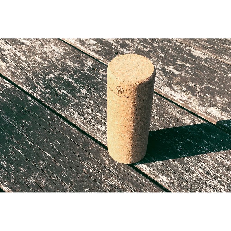 natural cork short stick - อุปกรณ์ฟิตเนส - ไม้ก๊อก สีกากี