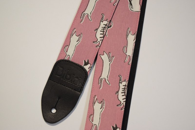 Canvas guitar strap  Kurashiki canvas & Tochigi leather - อื่นๆ - ผ้าฝ้าย/ผ้าลินิน สีกากี