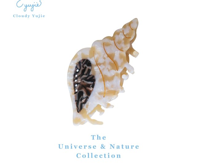 YUJIE Squirrel and Acorn Hair Claw Clips Set