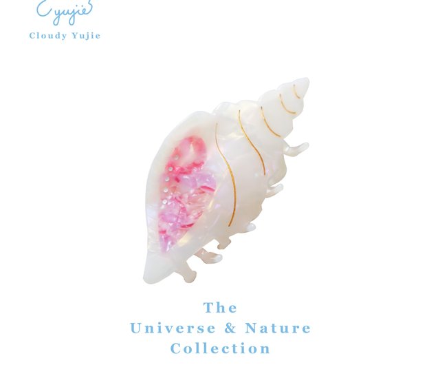 YUJIE Squirrel and Acorn Hair Claw Clips Set
