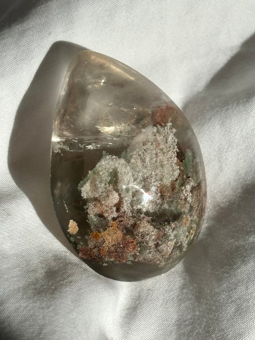 Could9Crystal 四季幽靈 粉紅 綠幽靈 白幽靈 紅幽靈 水晶 全包隨型 手把玩