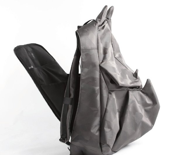 新品　未使用　ブラックカモフラライノ(L)＿バックパック ブラックリュック ブラックカモフラライノ(L) バックパック - ショップ ORIBAGU