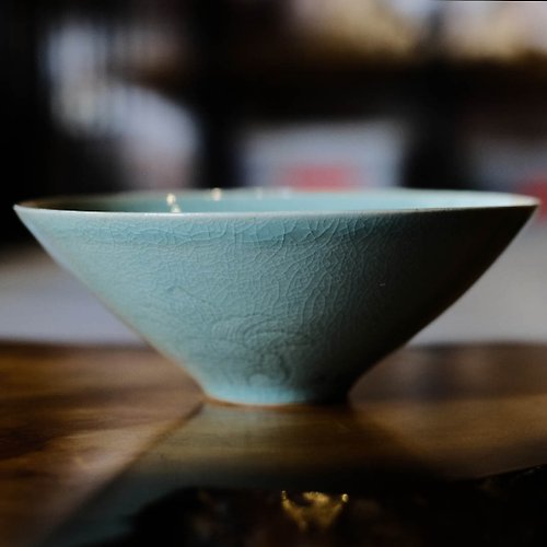 【茶人嚴選】高麗青瓷茶碗又玄款李奇休造- 設計館天然薌沉香檀香