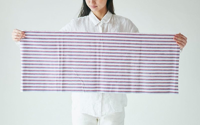 Stripe old cloth towel - อื่นๆ - ผ้าฝ้าย/ผ้าลินิน สีแดง