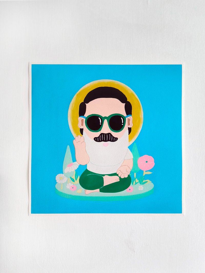 Calm | 藝術印刷 | malut - โปสเตอร์ - กระดาษ 