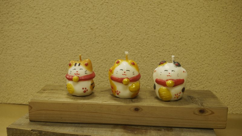 Original lucky cat scented candle - น้ำหอม - ขี้ผึ้ง 