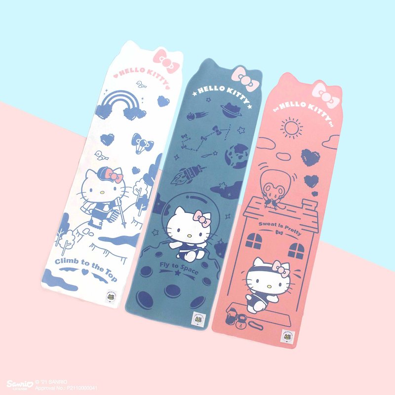 [Pinkoi x Hello Kitty] Hello Kitty 旅行/運動多用途快乾長巾 (三色可選)