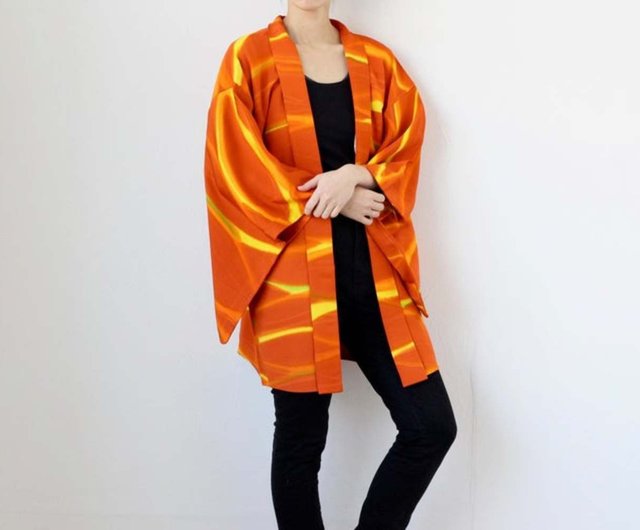 Orange haori store