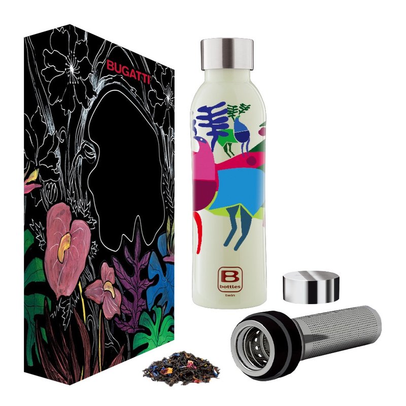 BUGATTI聖誕麋鹿保溫瓶500ml禮盒組 - 保溫瓶/保溫杯 - 不鏽鋼 多色