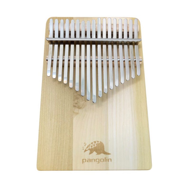 Boxwood Kalimba Gift Tuner + School Bag + Key Cleaning Cloth Full Qin Full Accessories Made in Taiwan - Guitars & Music Instruments - Wood Gold