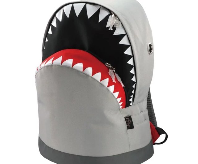 Morn Creations Genuine Shark Backpack-L-Gray (SK-128-GY) - Shop